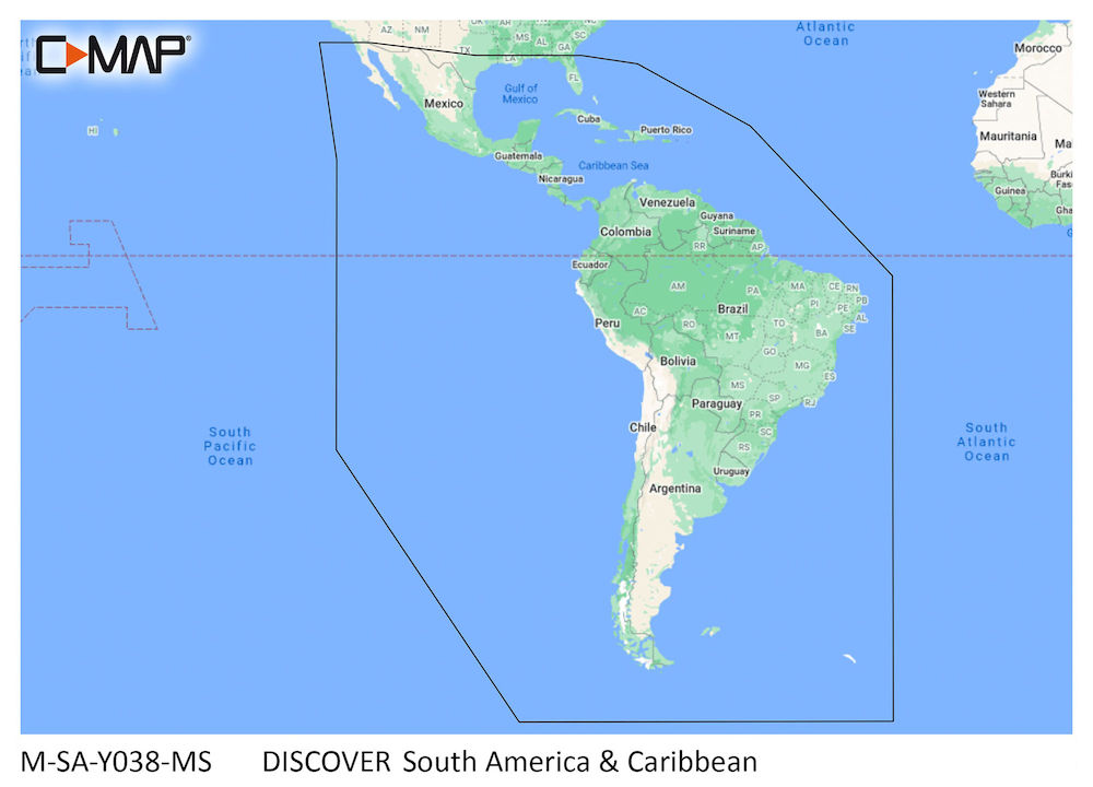 C-MAP® DISCOVER™ - Mediterranean South East | B&G Sailing USA